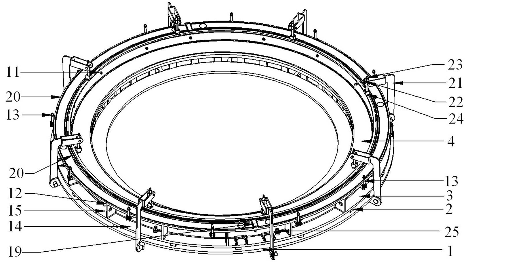 Method for moulding female end of heavy caliber socket reinforced concrete pipe