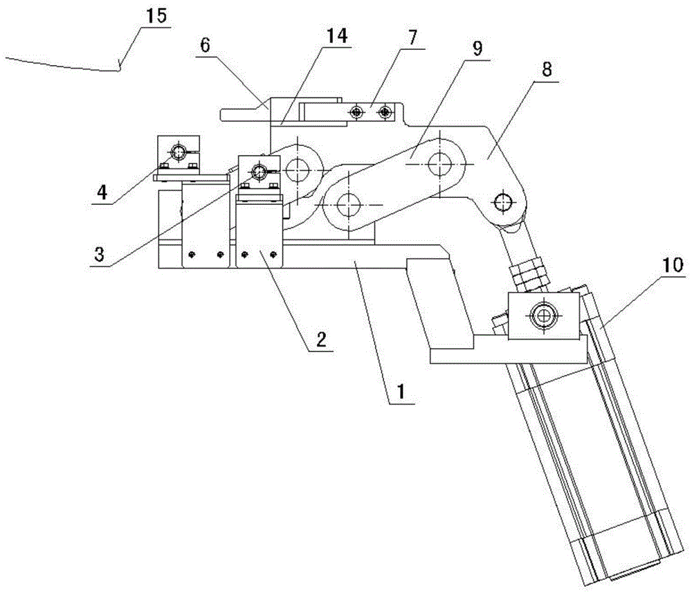 A car door cover corner wrapping mechanism