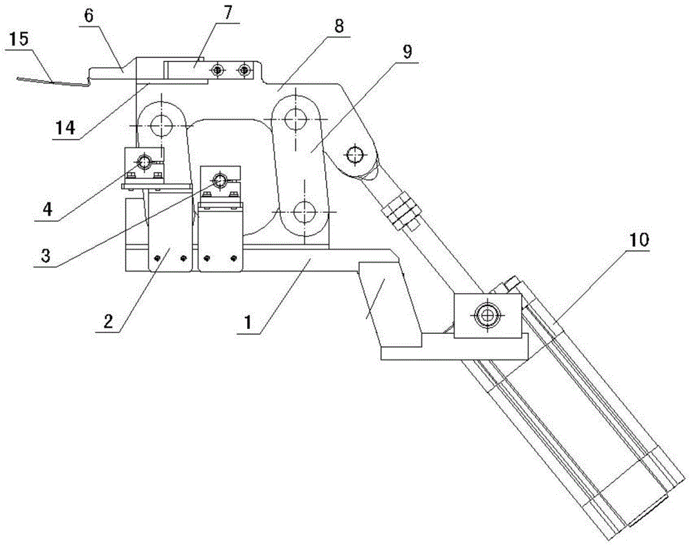 A car door cover corner wrapping mechanism