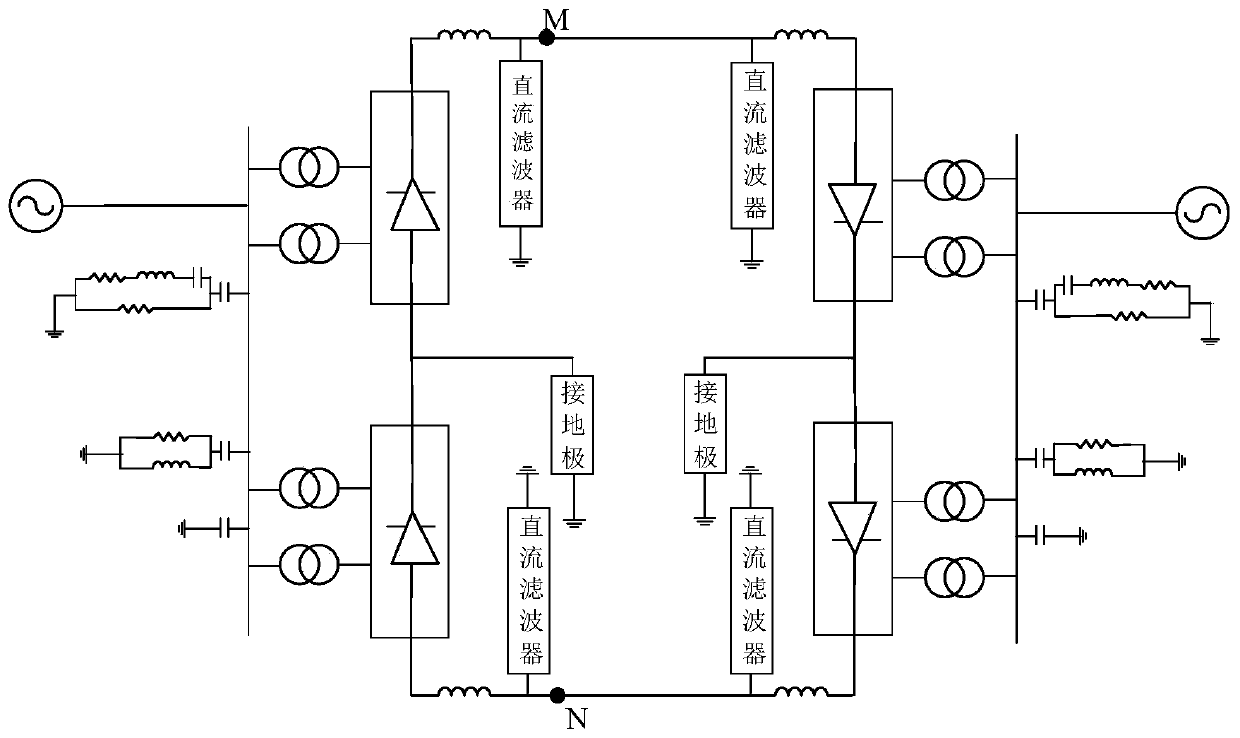 Fault pole selection method based on construction of unbalanced directional voltages