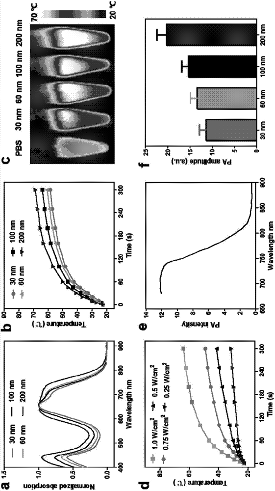 Perylene bisimide multifunctional nano particles with adjustable size and preparation method and application thereof