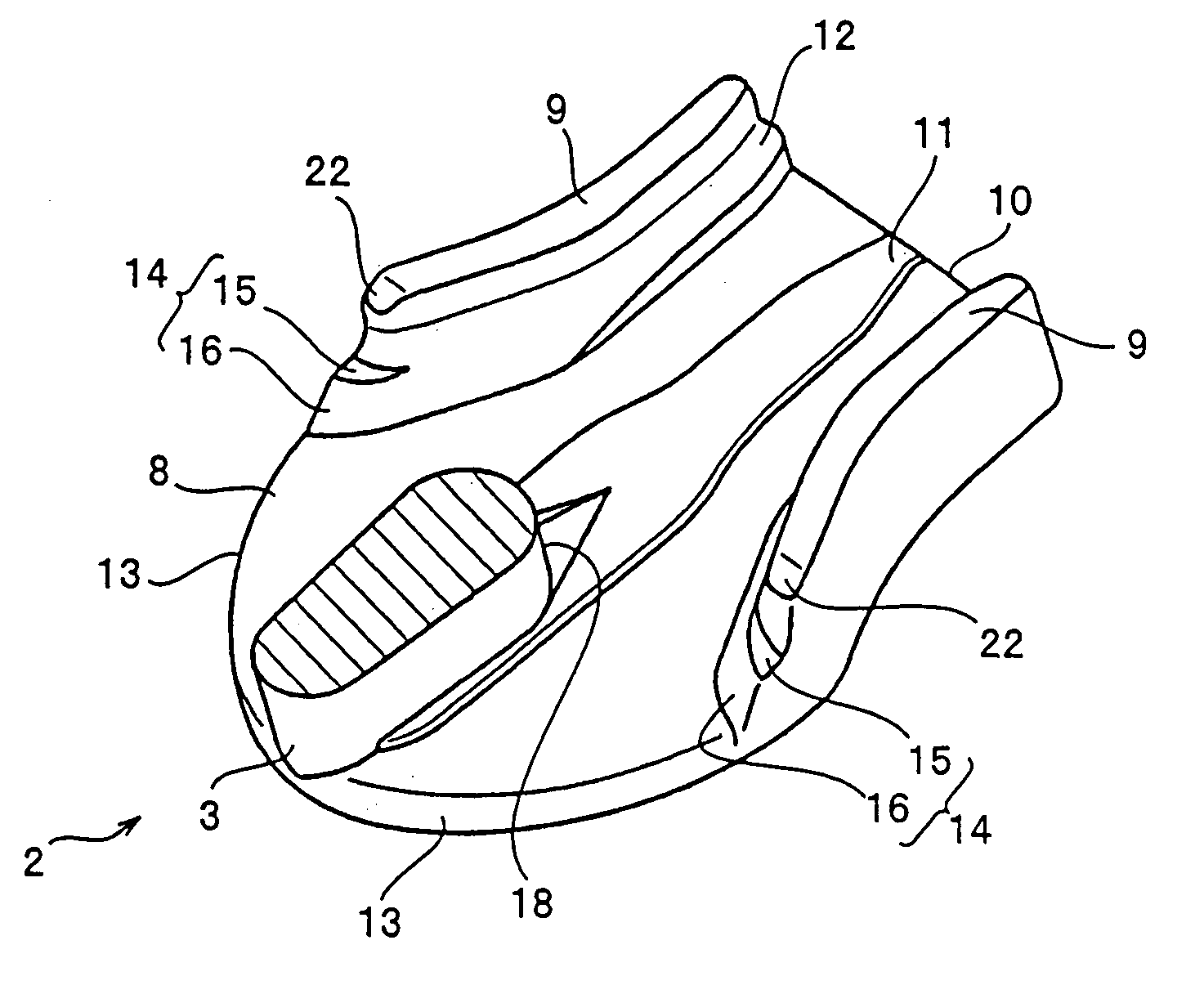 Slide fastener slider