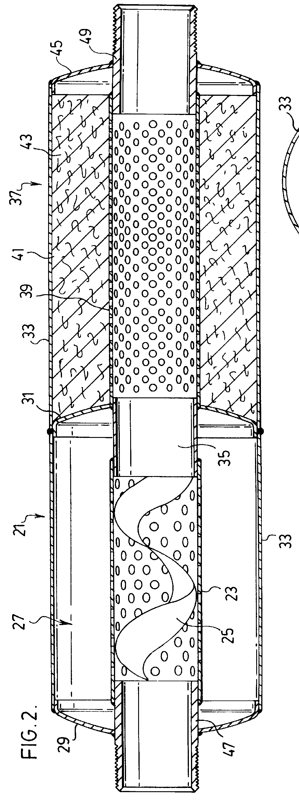 Blower noise silencer