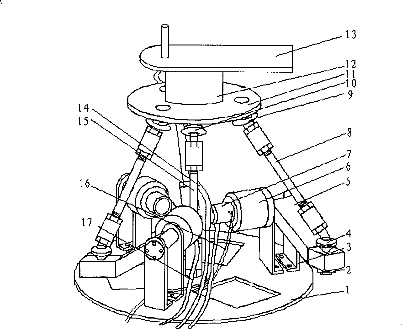 Robot for rehabilitation of anklebone