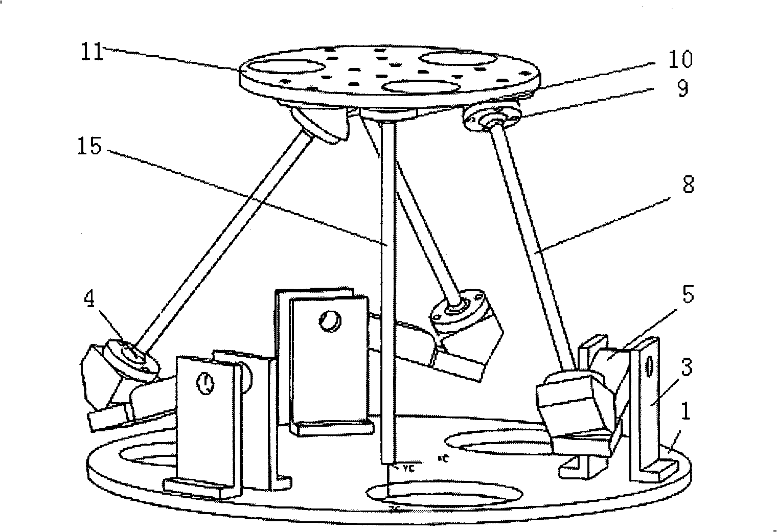 Robot for rehabilitation of anklebone