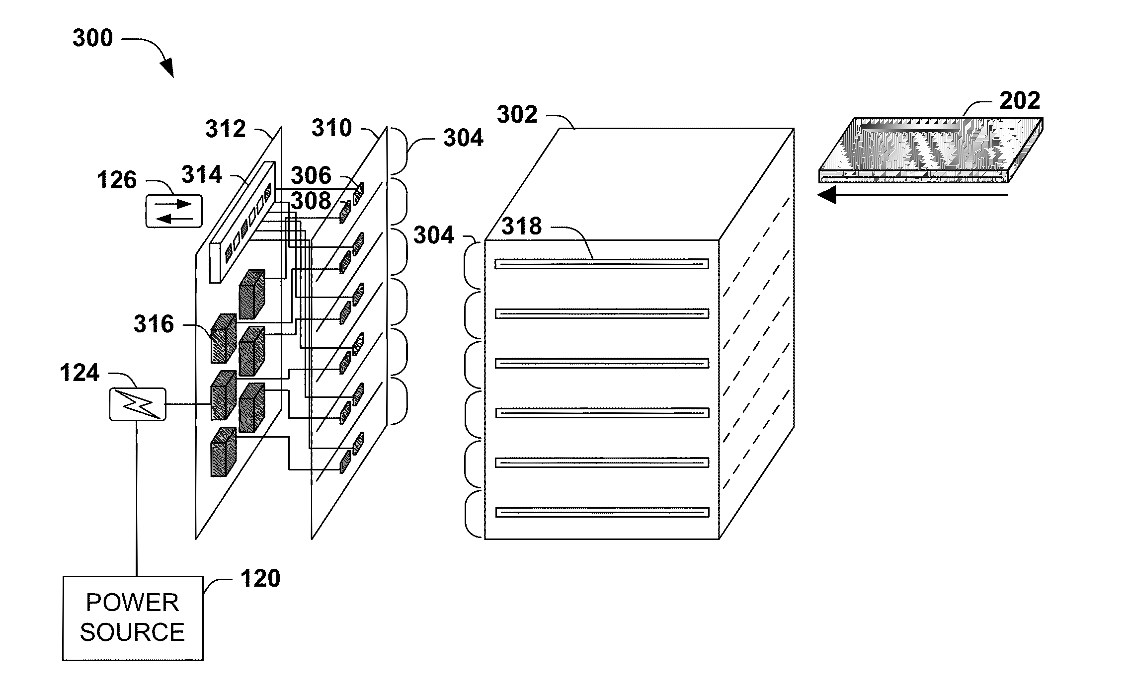 Tray and chassis blade server architecture