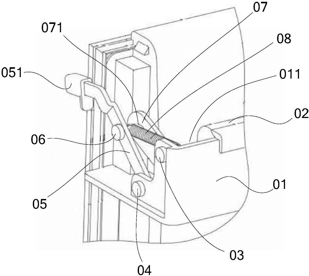 Refrigerator power-assisted door handle assembly and refrigerator