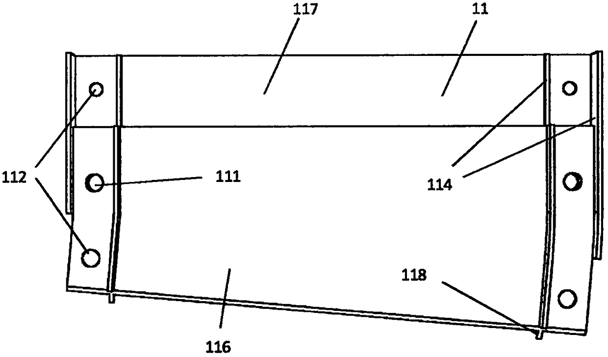 An auxiliary device for throwing emergency materials