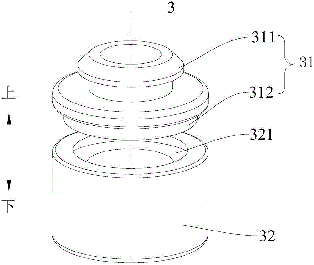 Compressor foot and compression provided with same