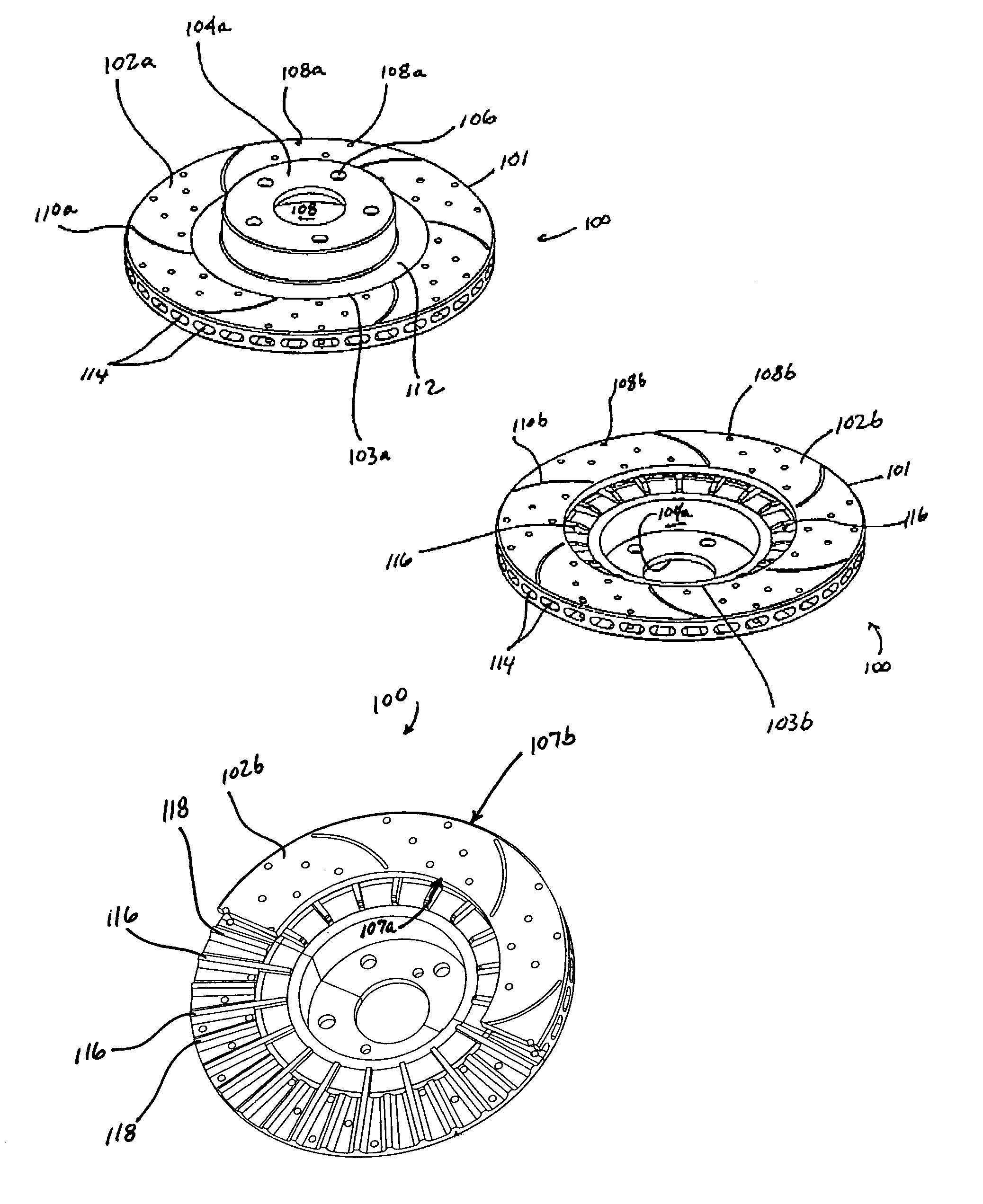 Reinforced brake rotor