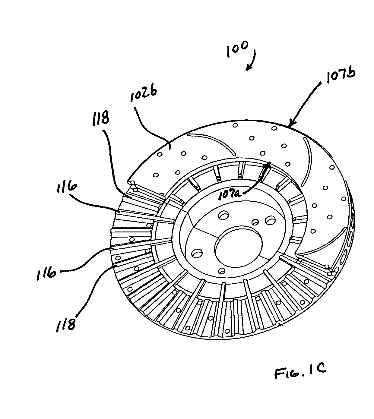 Reinforced brake rotor