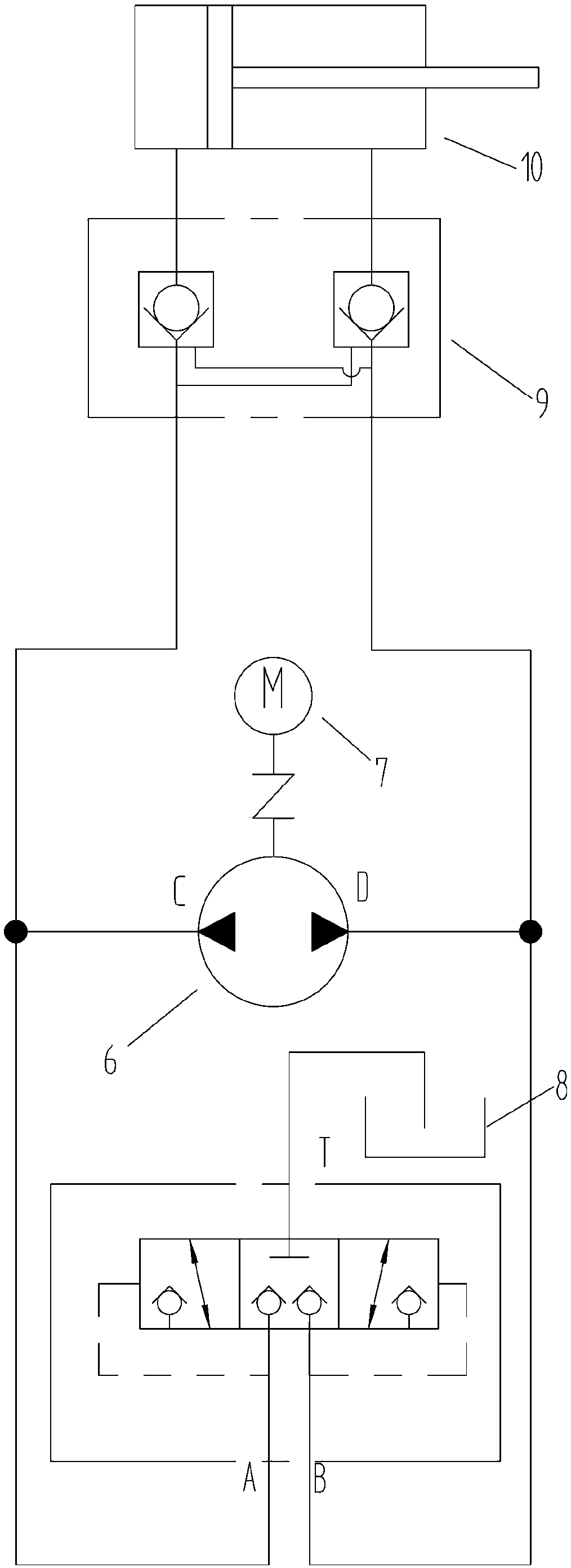 Oil distribution valve