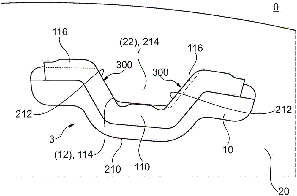 Rotation assembly having plug connection and torque transmission device