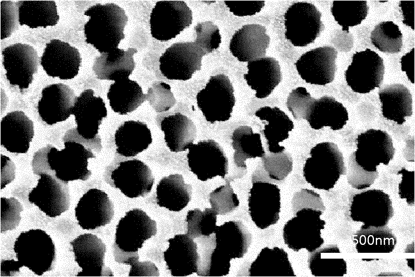 Method for preparing poly(N-2-carboxyethyl pyrrole)-anodic aluminum oxide composite membrane