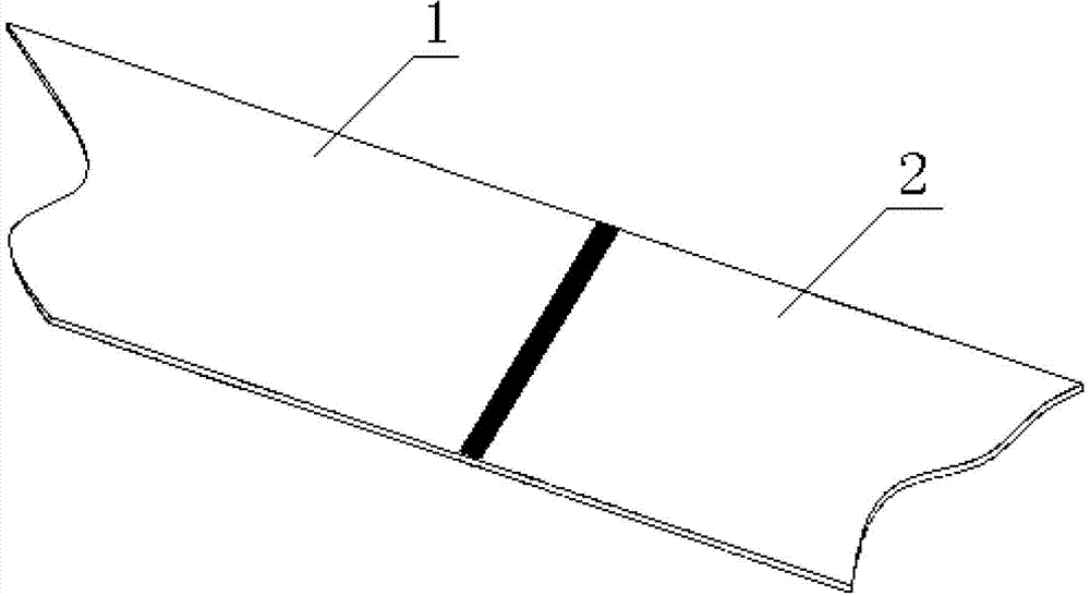 Welding method for use in high-quality steel continuous rolling