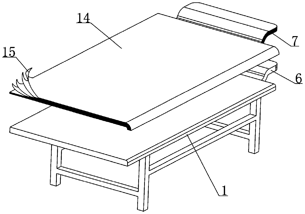 Internal medicine examination bed