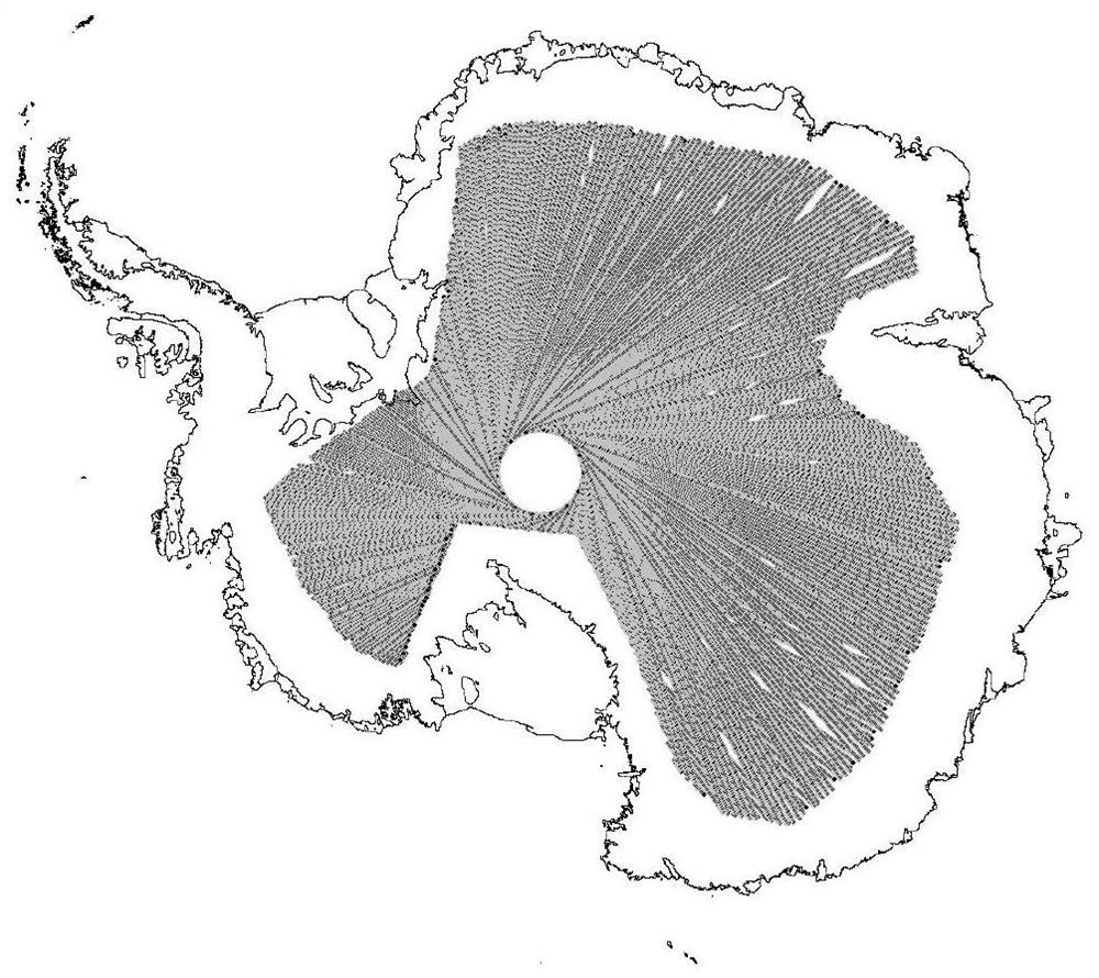 A method for determining the position of the intersection of altimetry satellite trajectories based on the minimum distance method