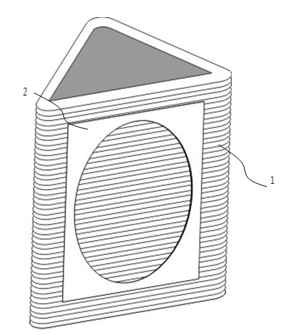 Brush-pot-type photo frame