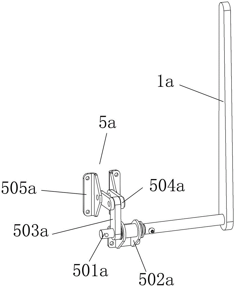 Hydraulic turning mechanism of harvester