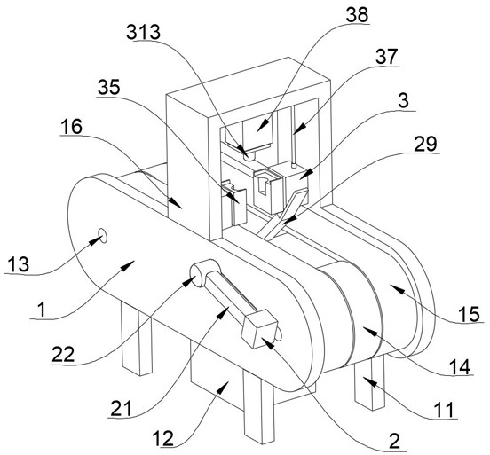 Punching equipment used for capacitor shell machining