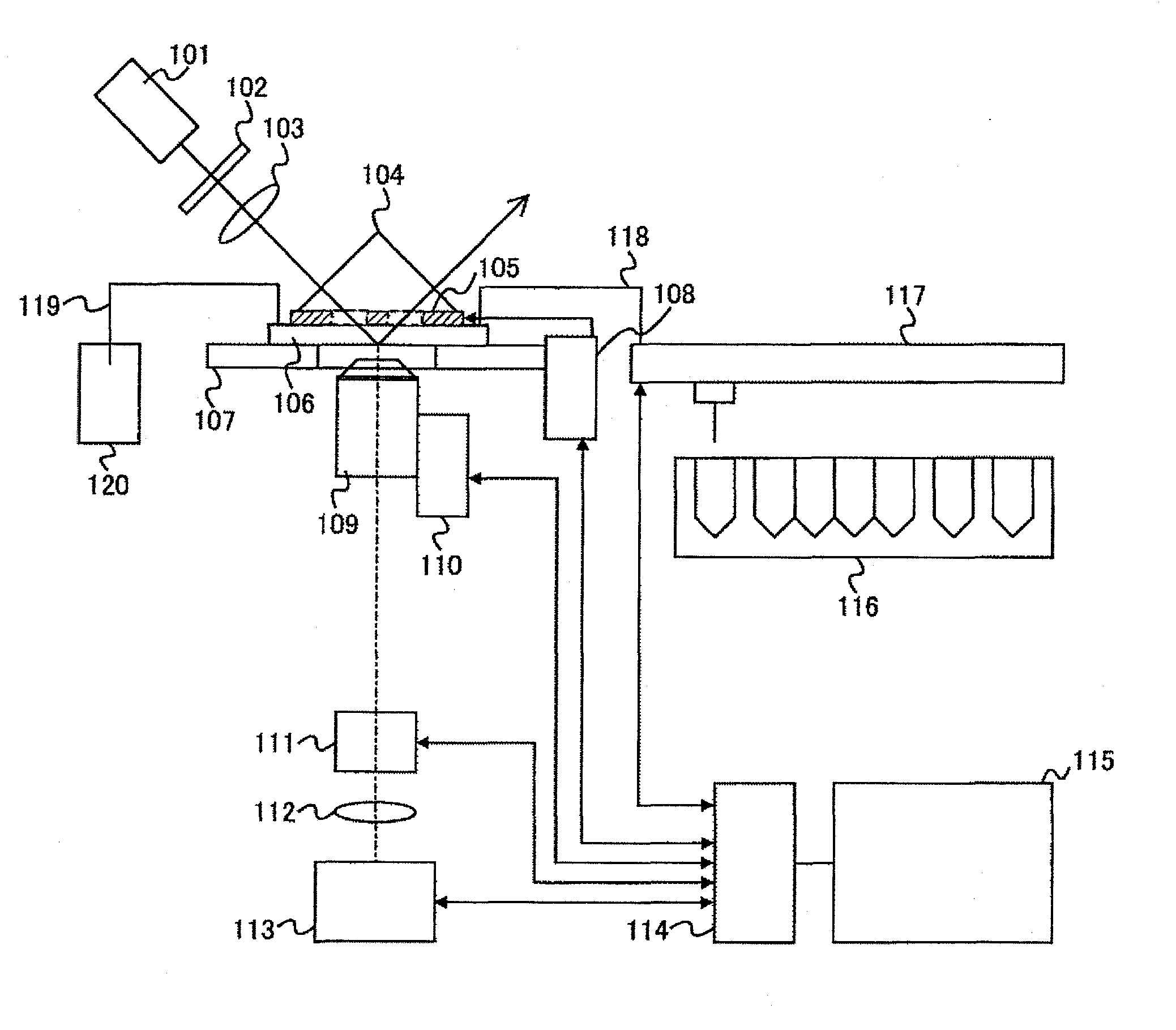 Total internal reflection microscope apparatus and method for analyzing fluorescent sample