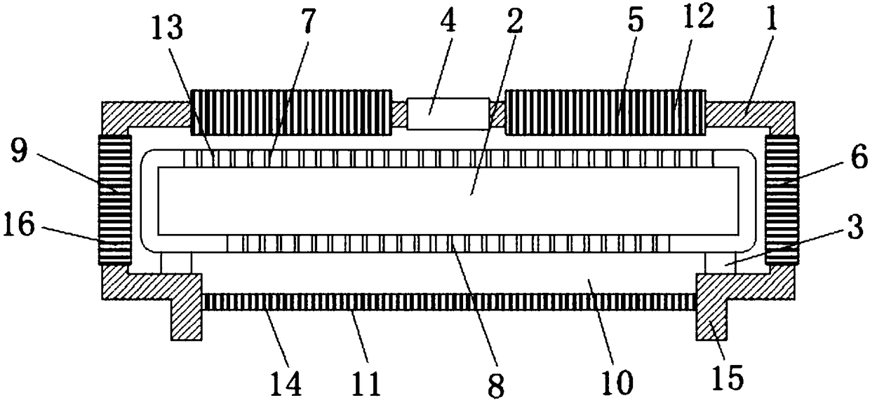 Photovoltaic gateway heat dissipation device