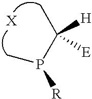 P-chiral phospholanes and phosphocyclic compounds and their use in asymmetric catalytic reactions