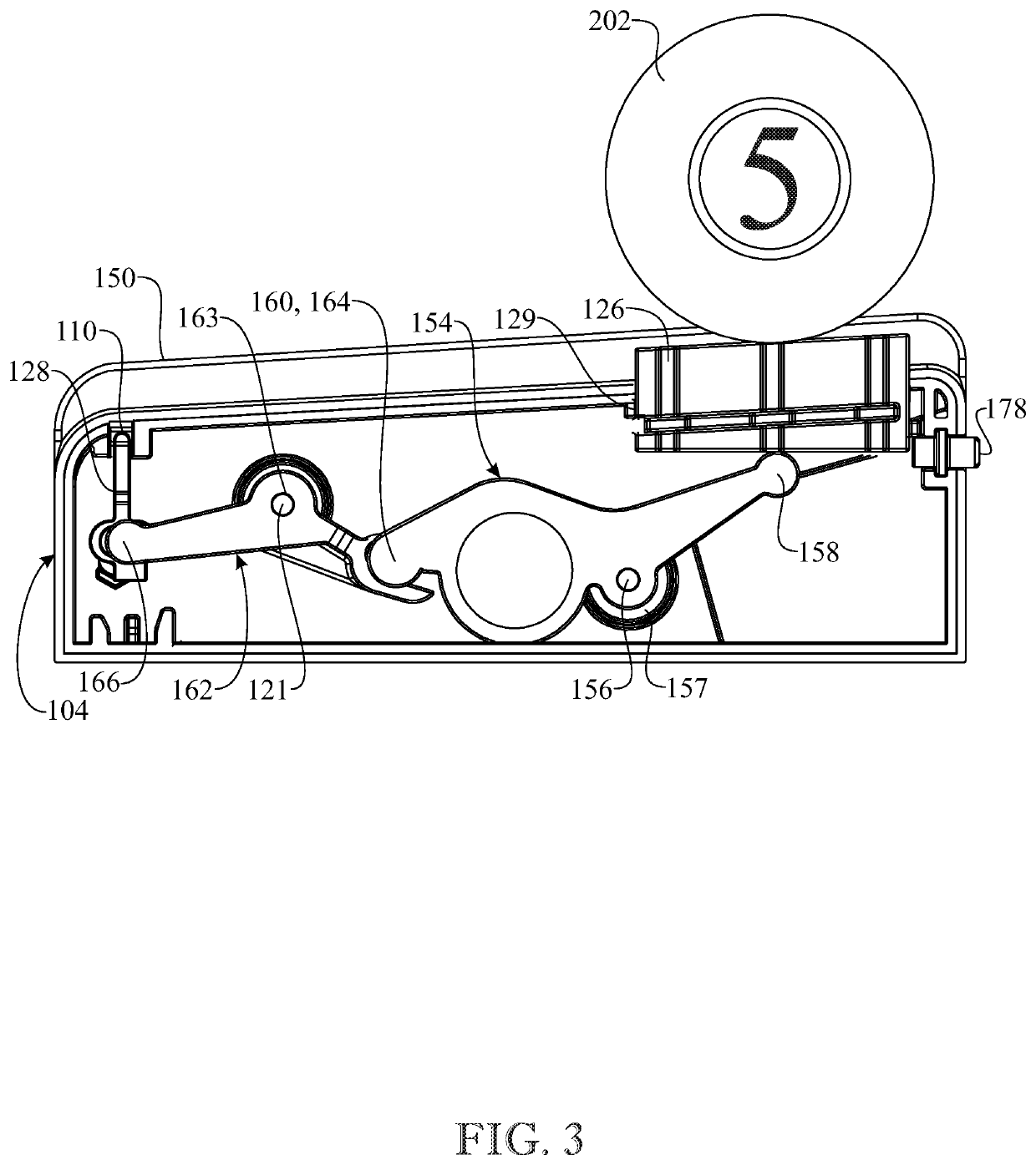 Training device for cue sports