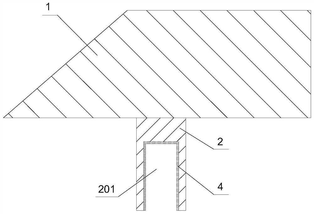 Phase change type heat-proof structure of rudder shaft and aircraft