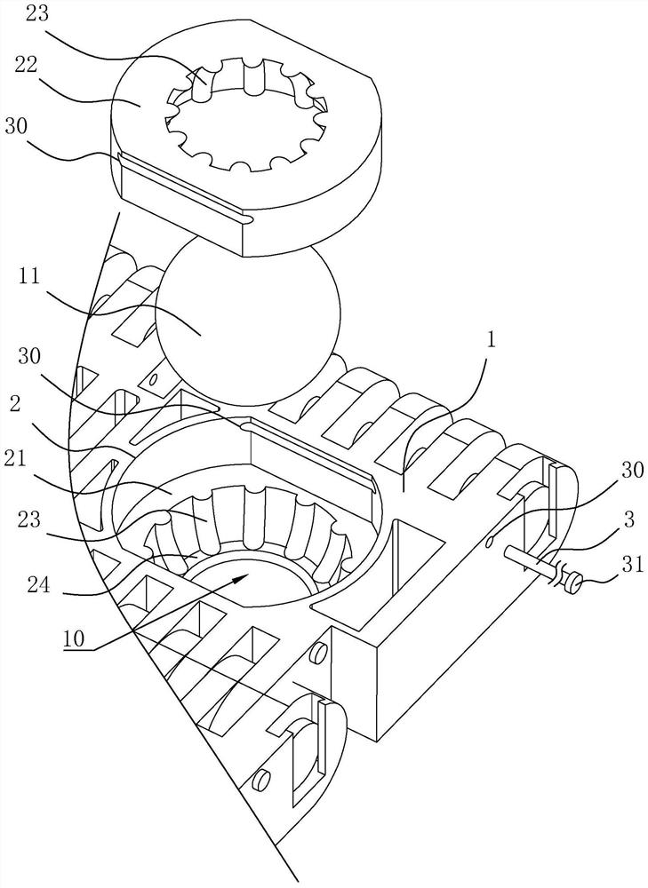 A universal ball mesh belt and its production process