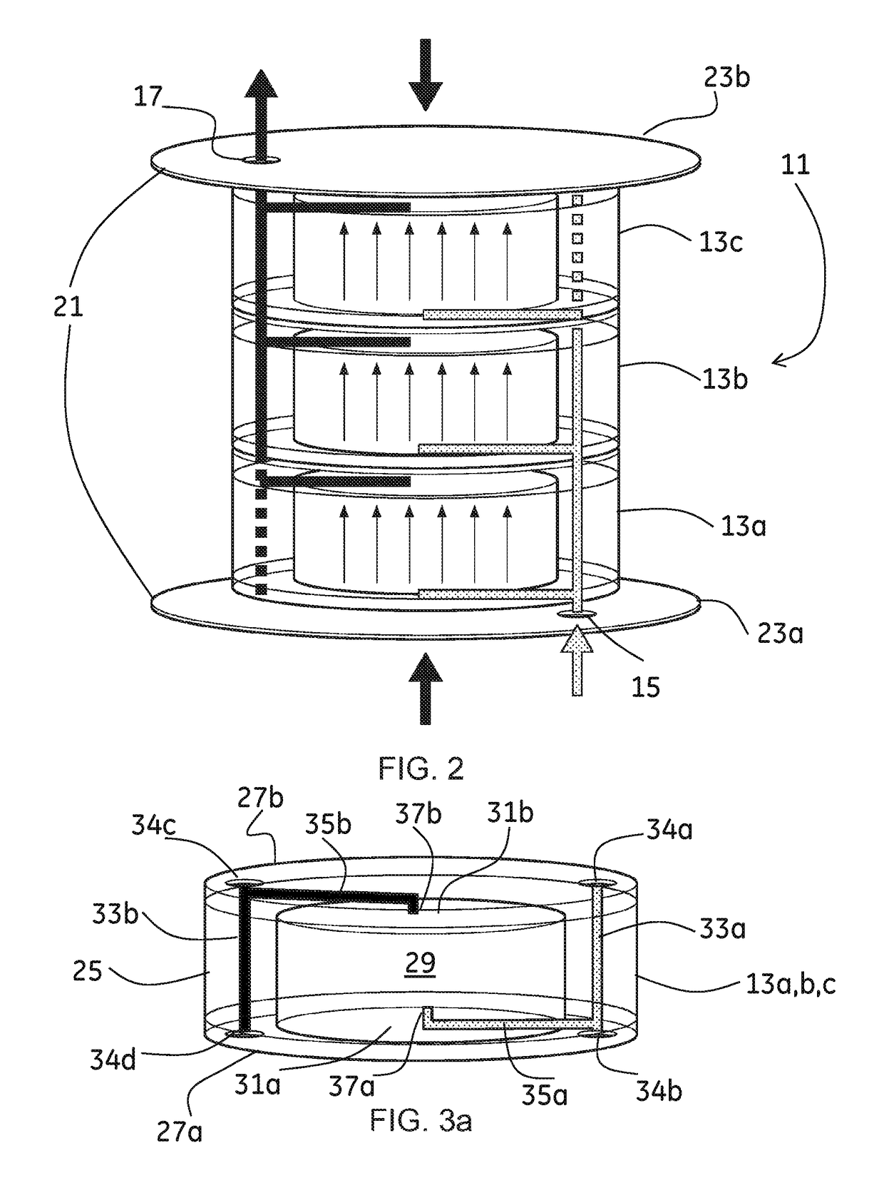 Parallel assembly of chromatography column modules