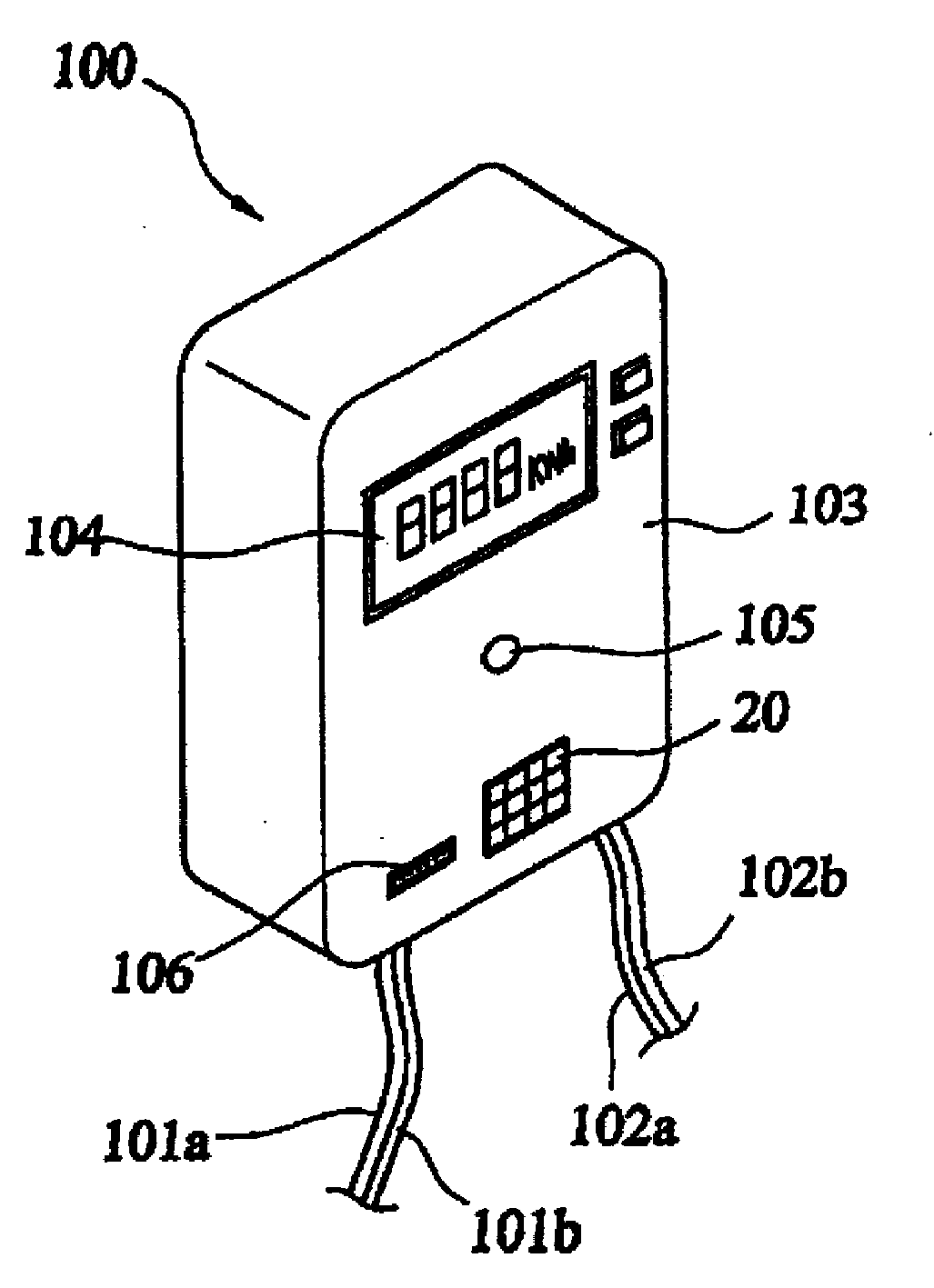 Digital electric power meter