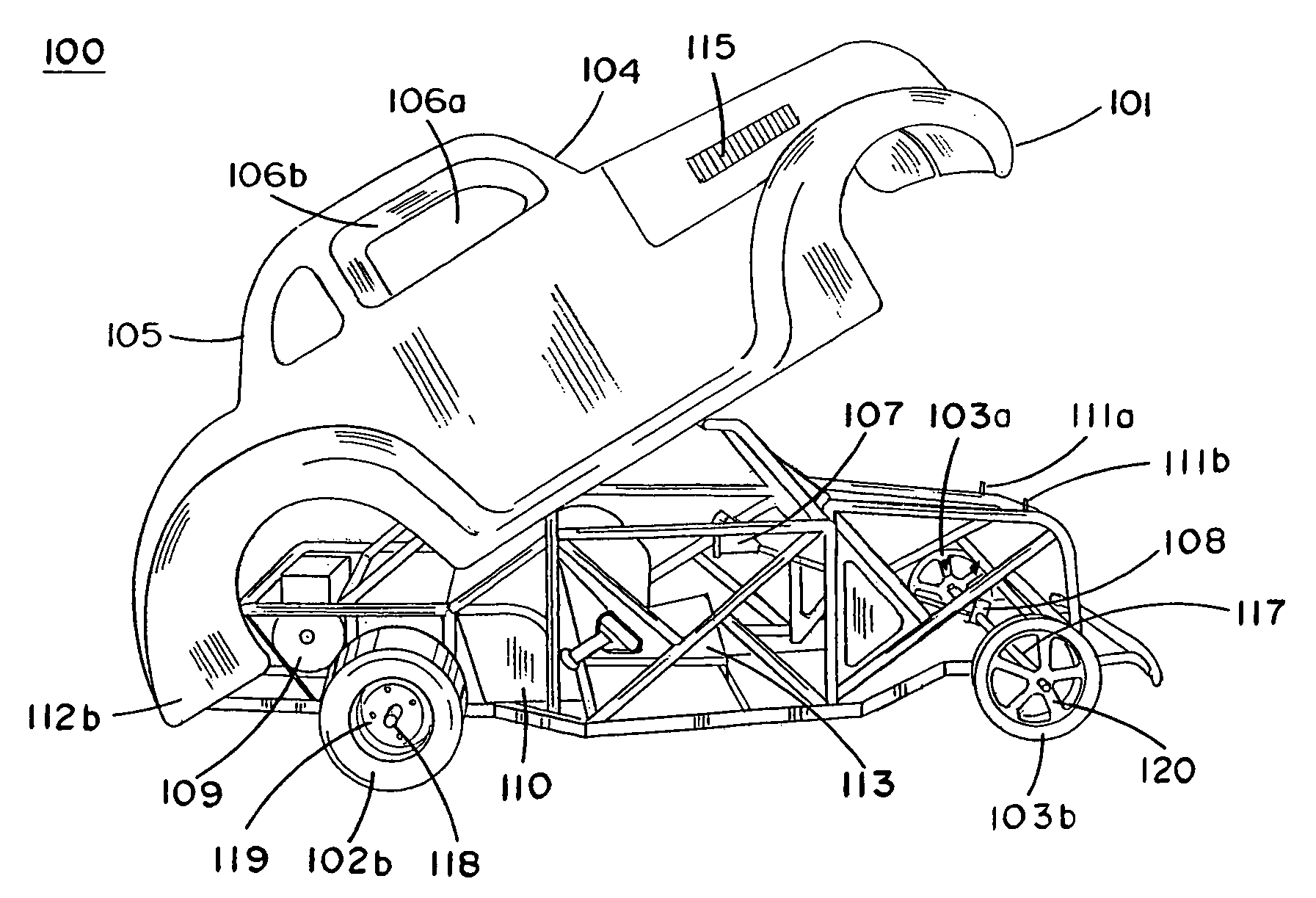 Recreational motor vehicle