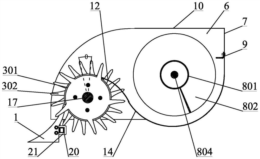 Fixed tooth and movable tooth combined step-by-step peanut picking device