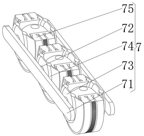 Packaging bag sealing device