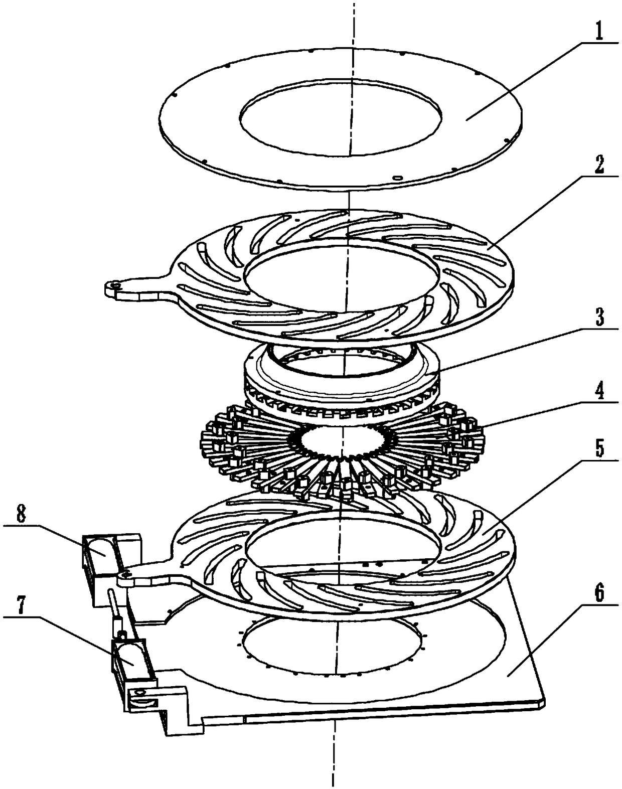 Clamping device for thin-walled pipes