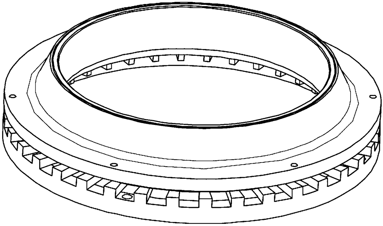 Clamping device for thin-walled pipes