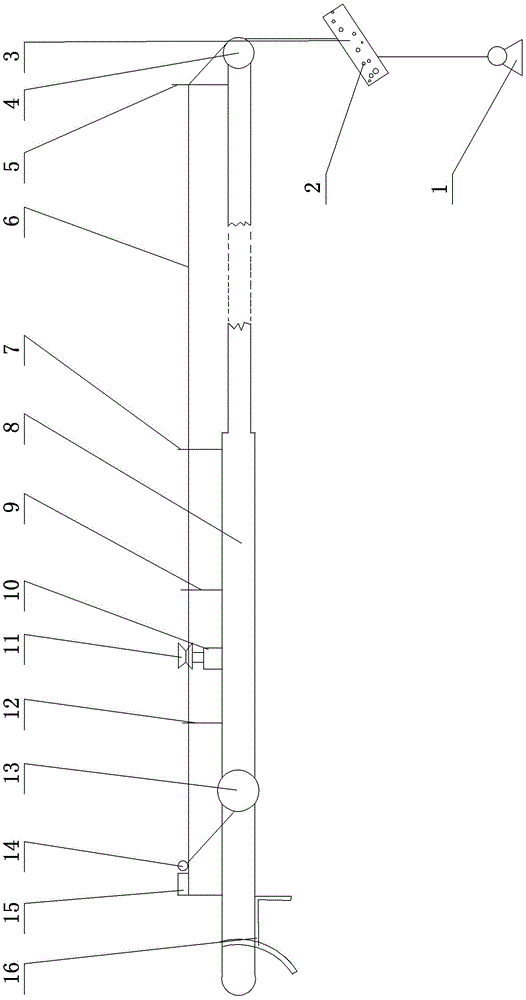 Depth measuring device