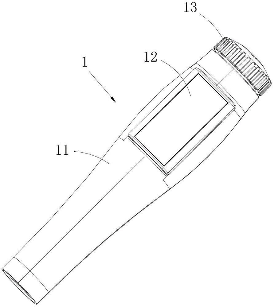 Medication injection information monitoring structure and system thereof, medication injector