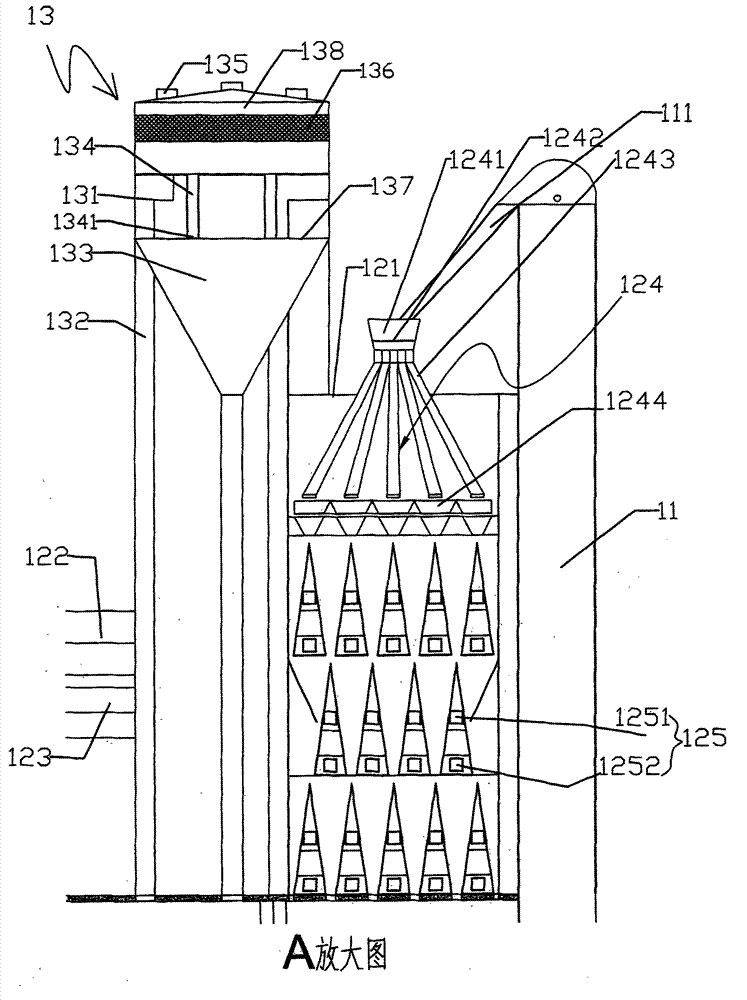 Method for preheating coal as fired by hot exhaust gas and regenerating active coke by hot exhaust gas