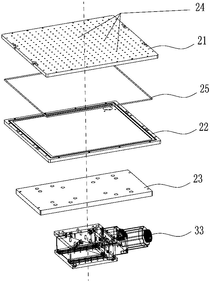 Precise laser cutting machine for thin flexible board and cutting method