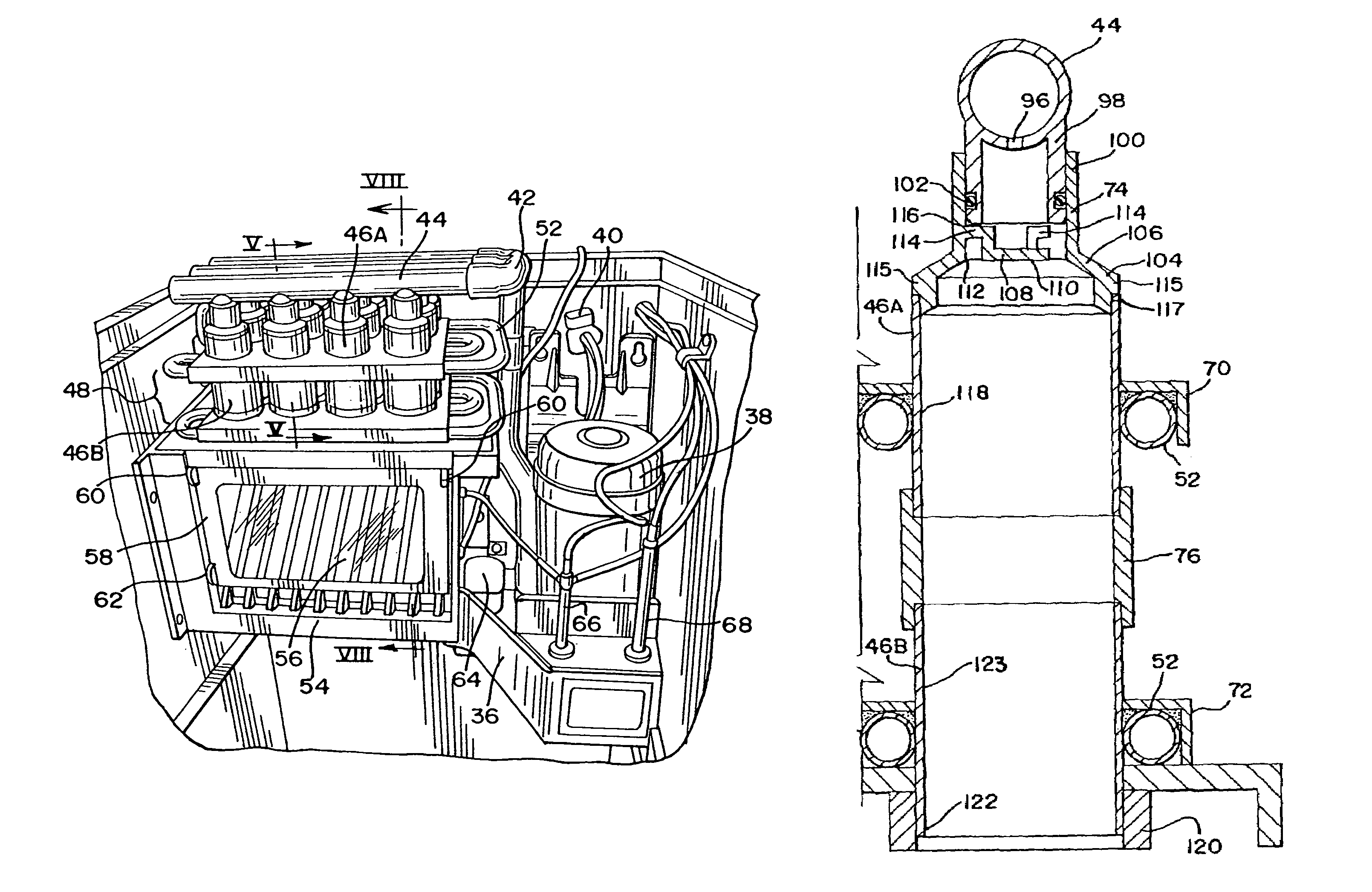 Low-volume ice making machine