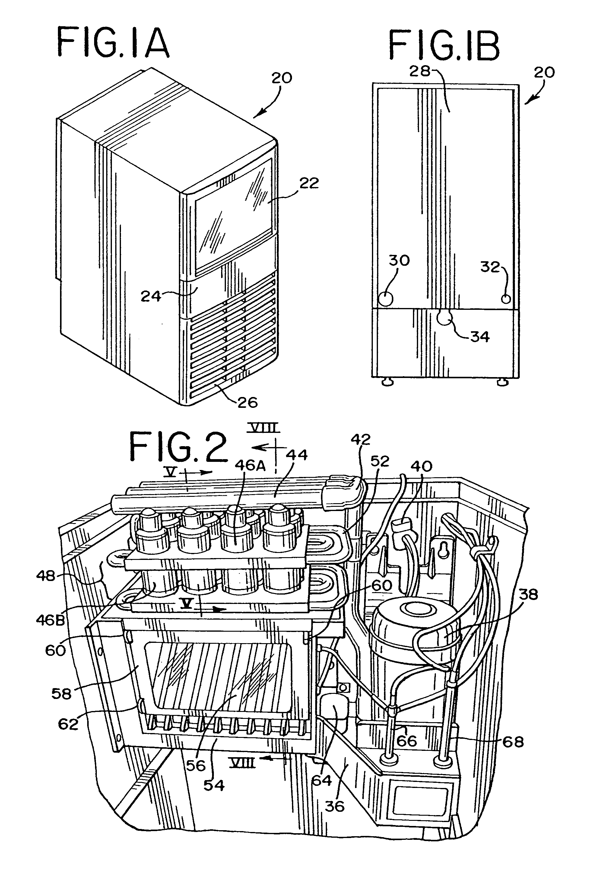 Low-volume ice making machine