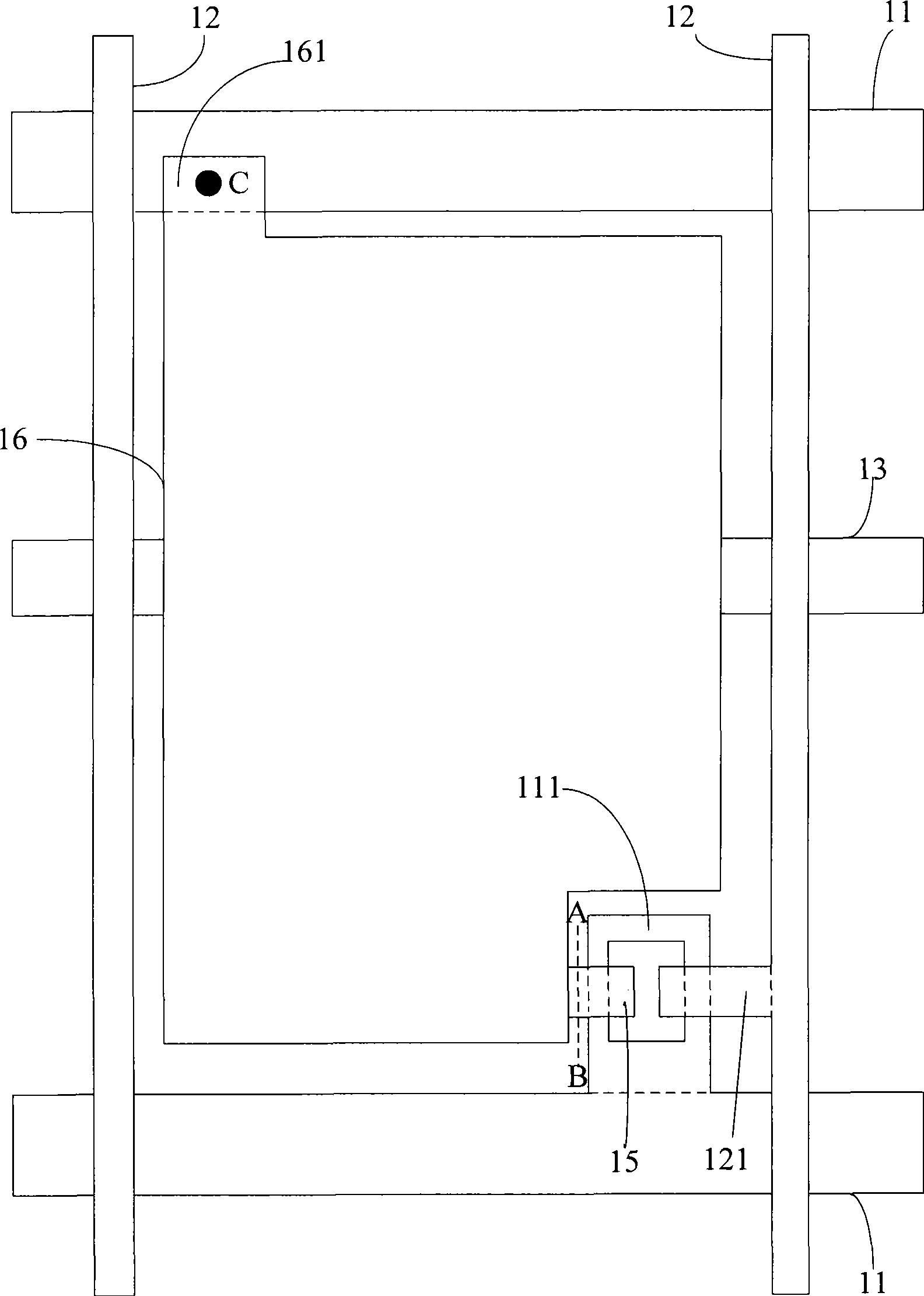 Thin-film transistor array substrate and patching method thereof