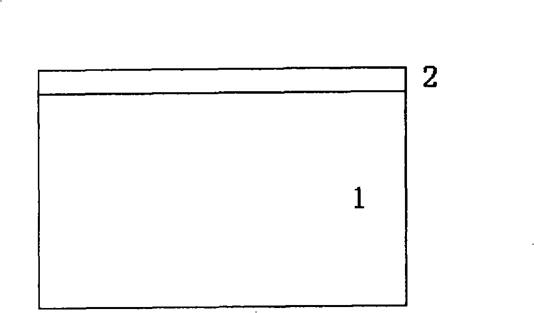 Production method of pattern underlay for epitaxial growth of high-crystal quality nitride