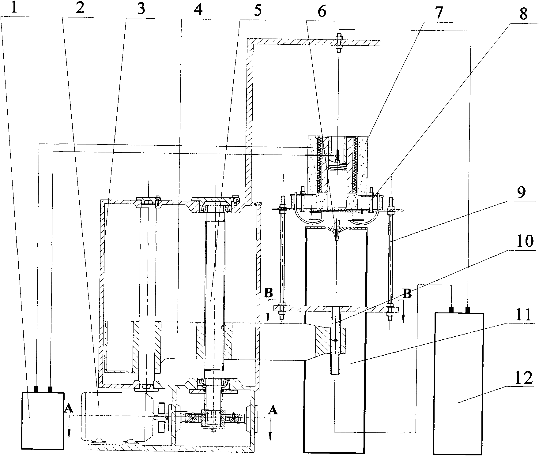 Strong pulse current orientated solidification grain ultra-fining method and device