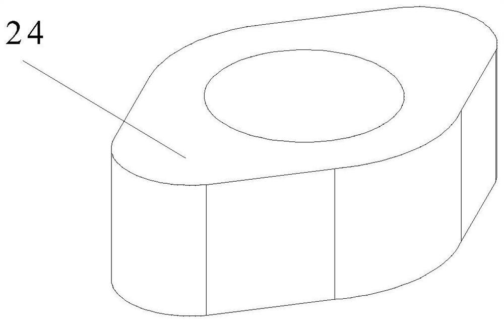 Lifting device for double-coordinate winding manipulator