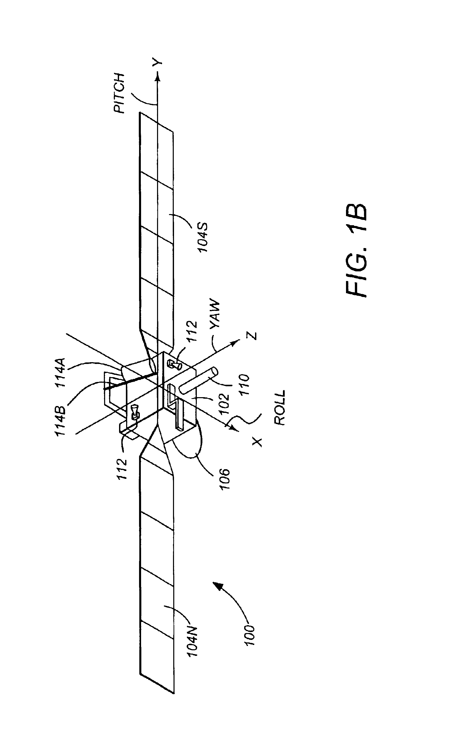 Method and apparatus for reaction wheel dynamic compensation in long-duration deployment of a large reflector