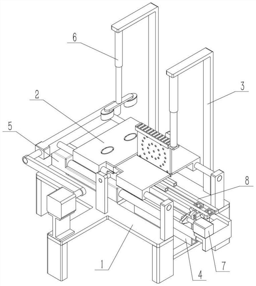 Mask containing traditional Chinese medicine components and preparation process and preparation system thereof