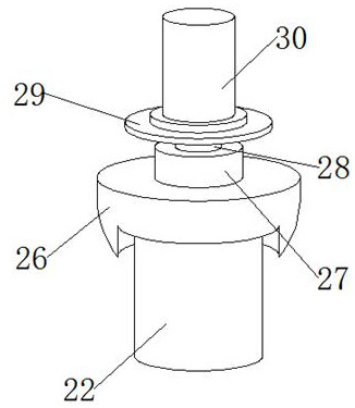 Automatic flange welding device